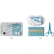 Kits de instrumentos de cuidado dental para exámenes desechables